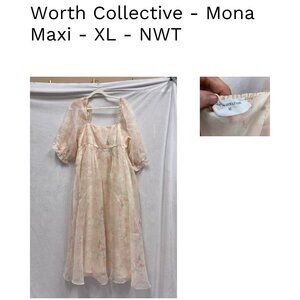 Worth Collective - Mona Maxi Dress - XL - NWT